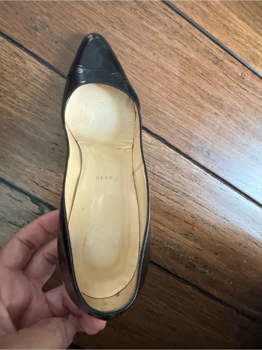 Christian Louboutin Black bells size 10.5 women’s